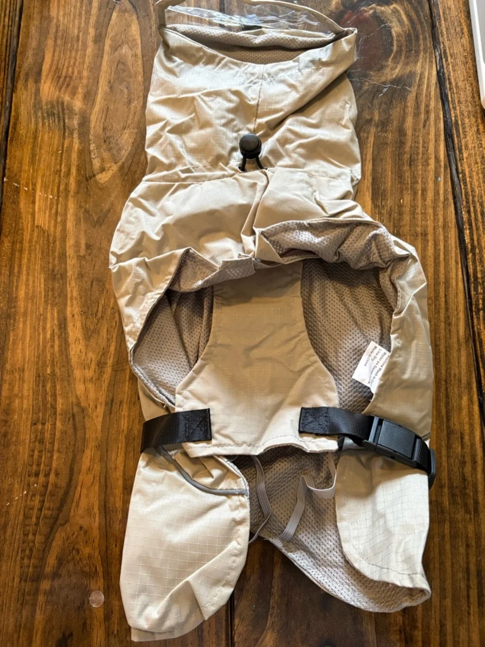 Joy Daog Gray Dog Raincoat